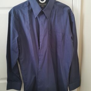 3/$25 🌺 Blue Men's Dress Shirt